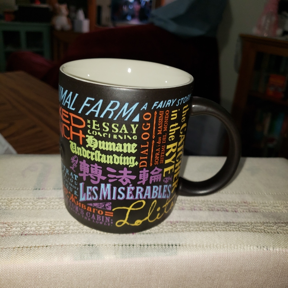 Banned Books Coffee Mug by Unemployed Philosophers Guild 2015